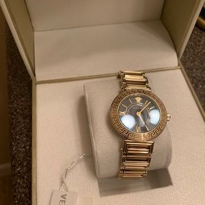 Versace gold women’s watch